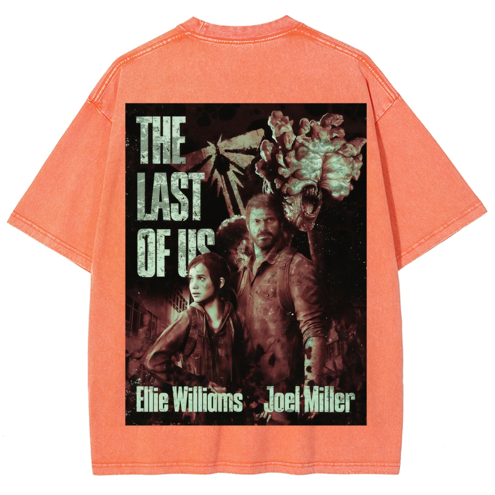 The Last of Us Unisex Fit Washed T-Shirt 2602014020