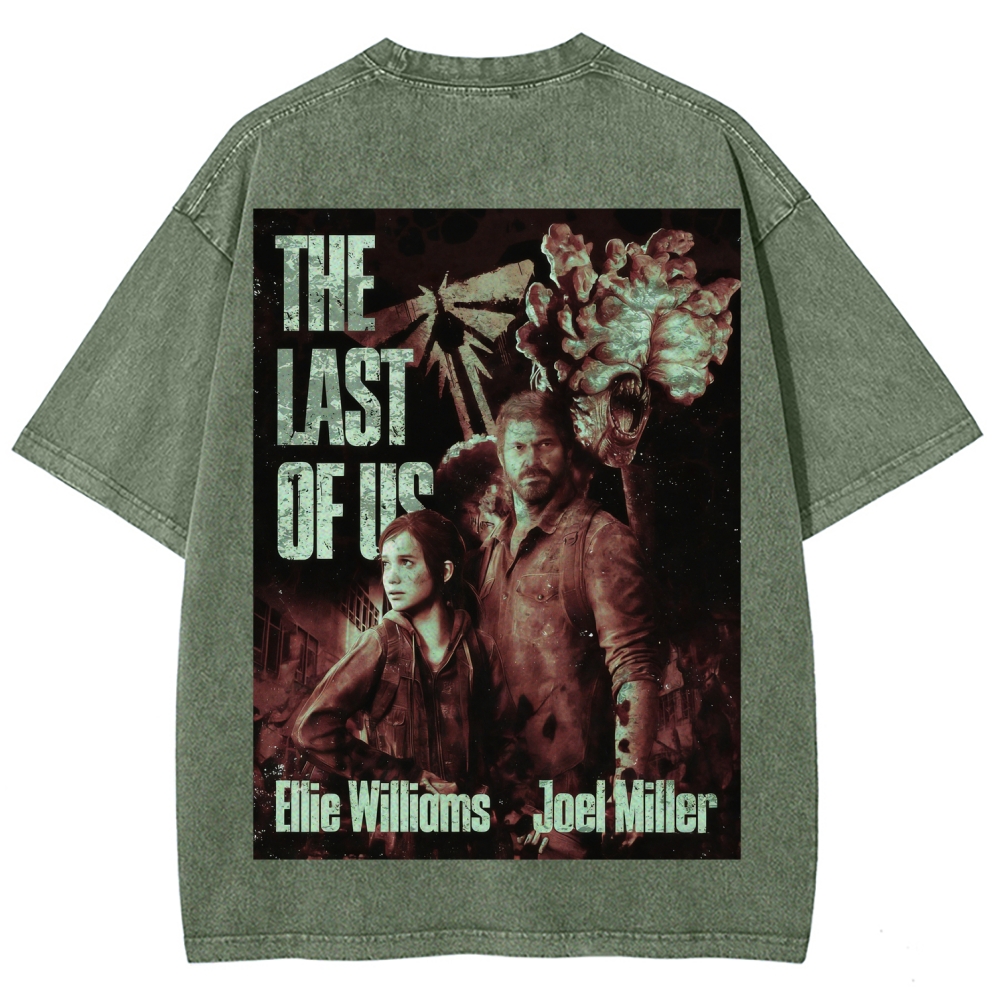 The Last of Us Unisex Fit Washed T-Shirt 2602014020