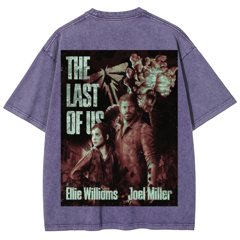 The Last of Us Unisex Fit Washed T-Shirt 2602014020