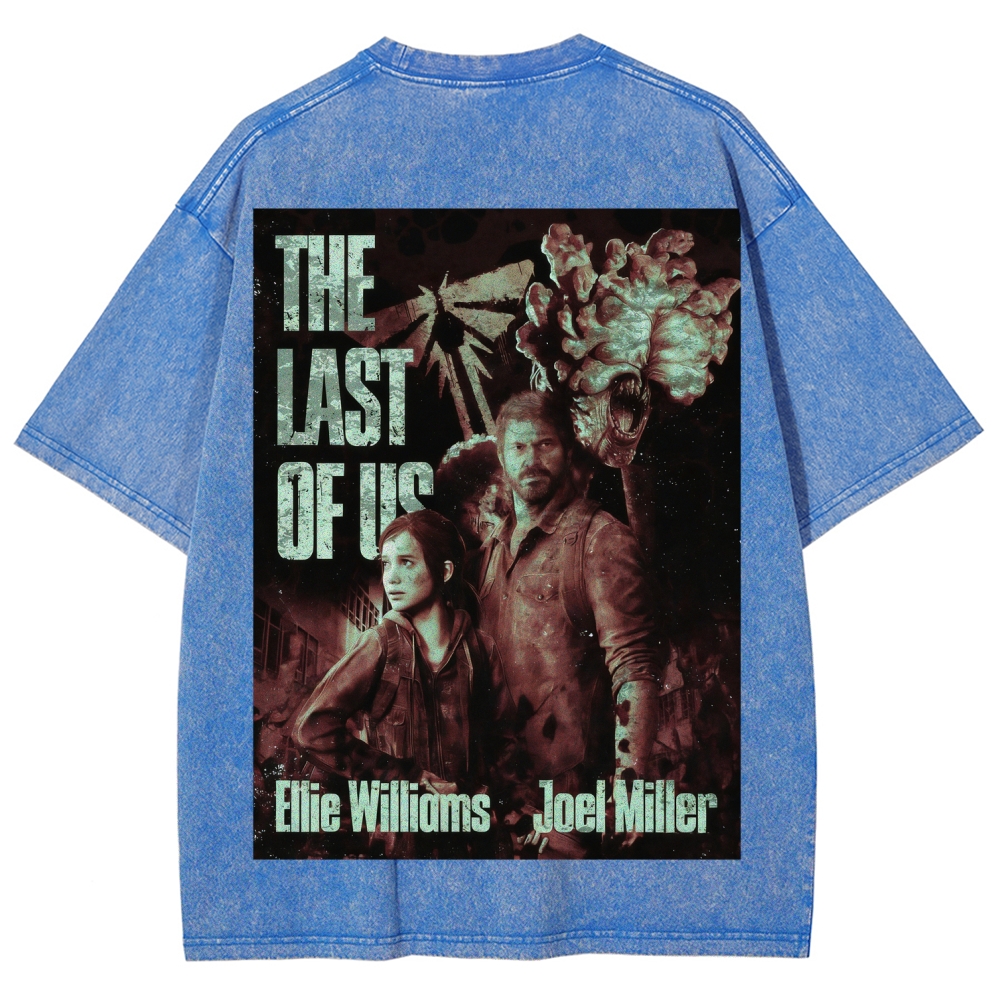 The Last of Us Unisex Fit Washed T-Shirt 2602014020