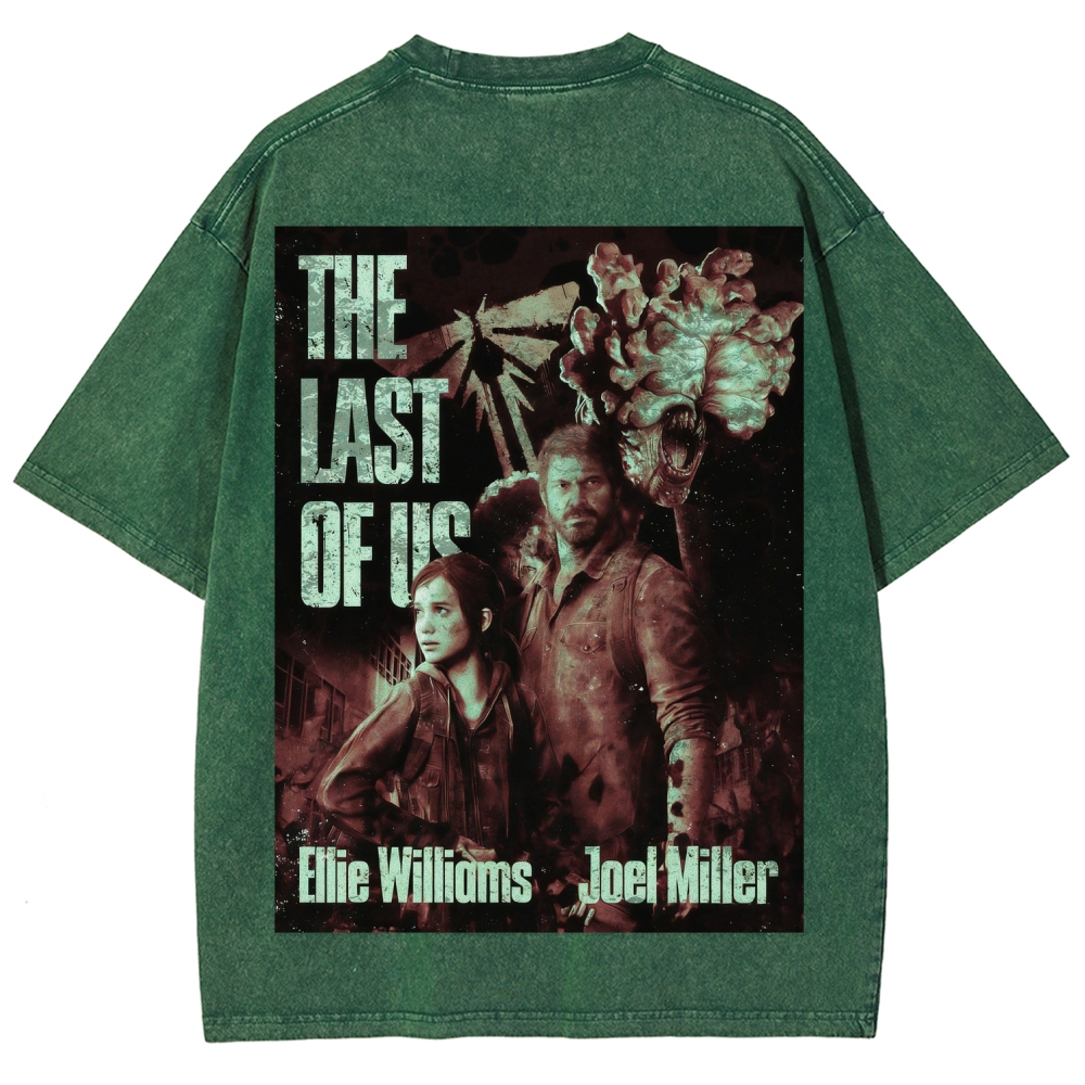 The Last of Us Unisex Fit Washed T-Shirt 2602014020
