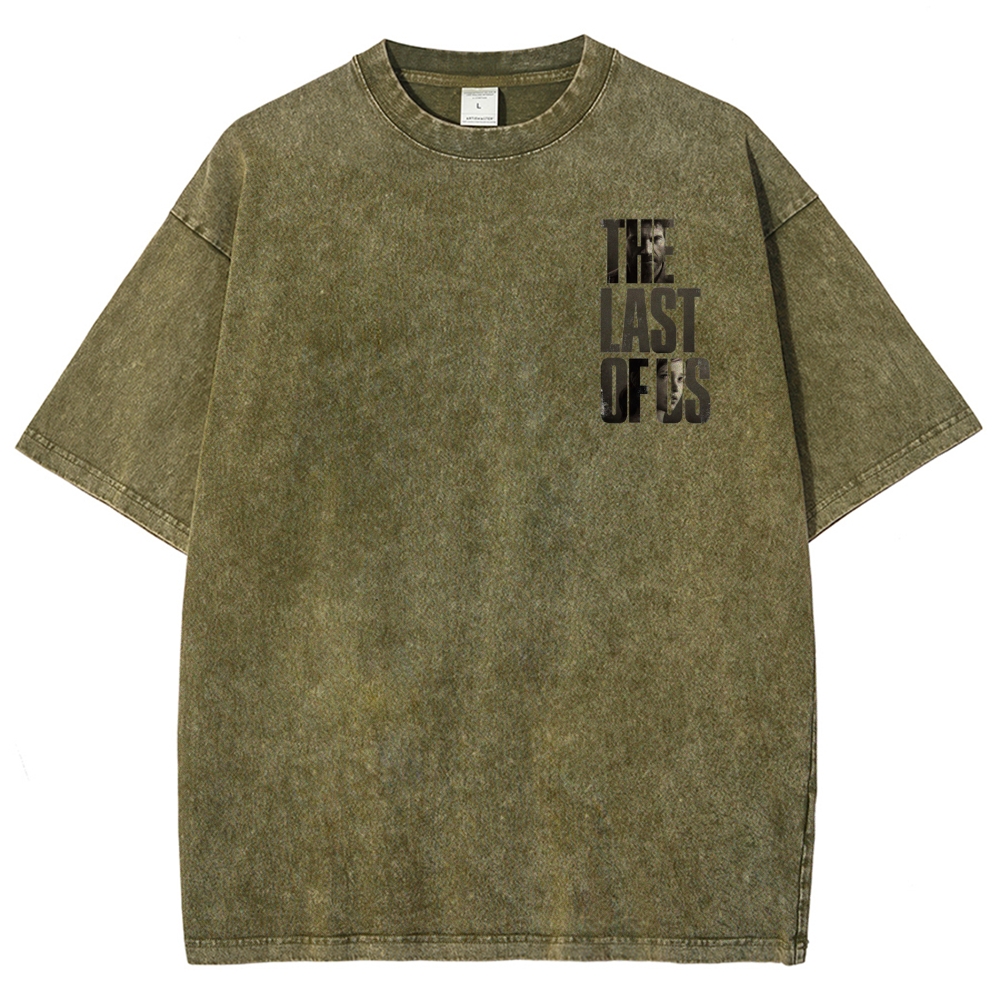 The Last of Us Unisex Fit Washed T-Shirt 2602014020