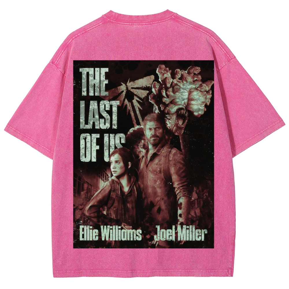 The Last of Us Unisex Fit Washed T-Shirt 2602014020