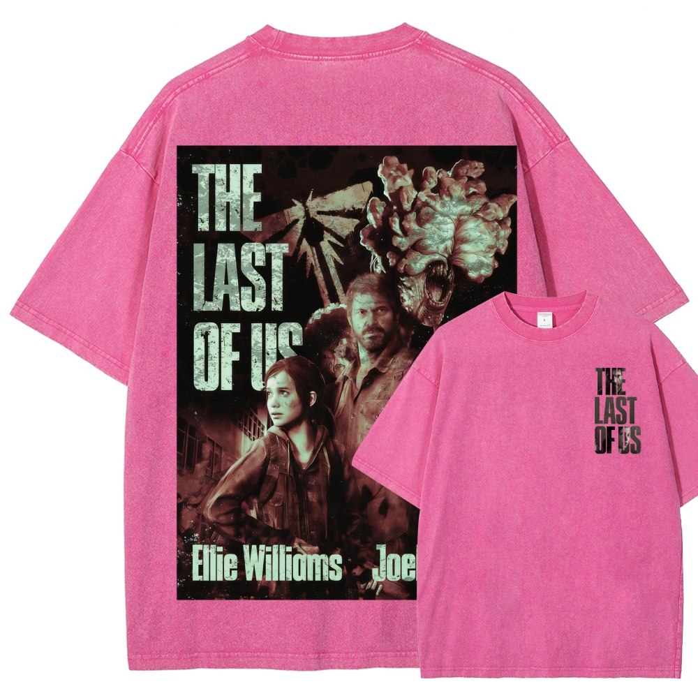 The Last of Us Unisex Fit Washed T-Shirt 2602014020