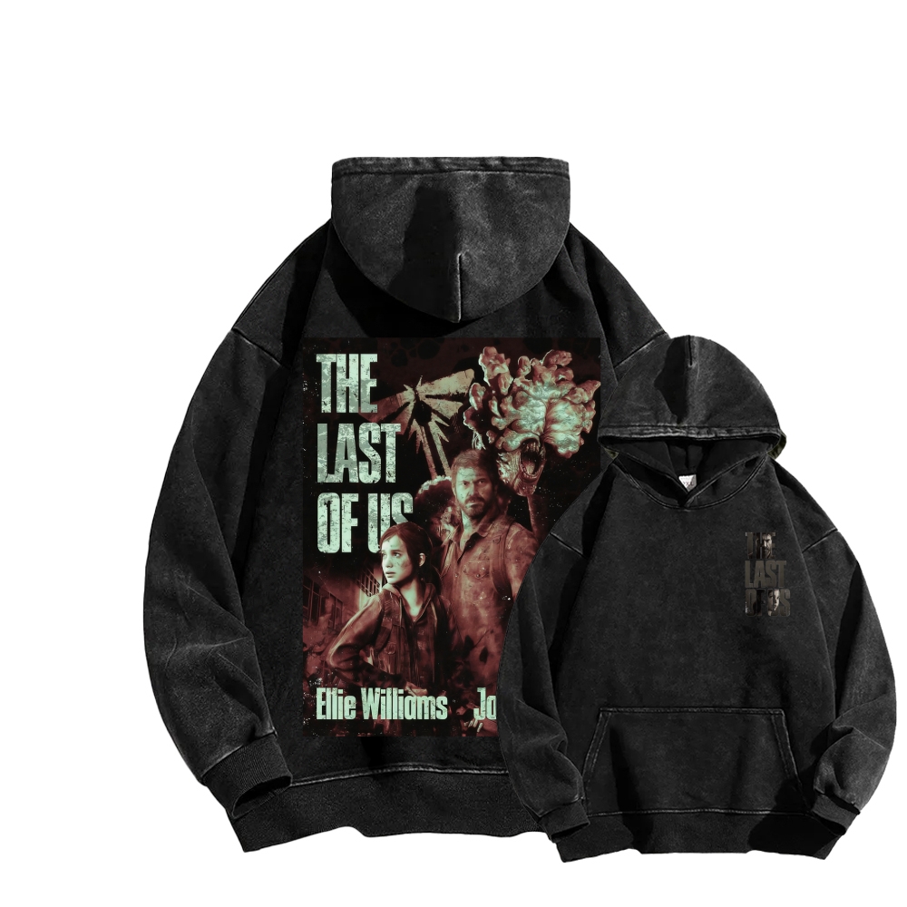 The Last of Us Unisex Washed Hoodie 2602014021