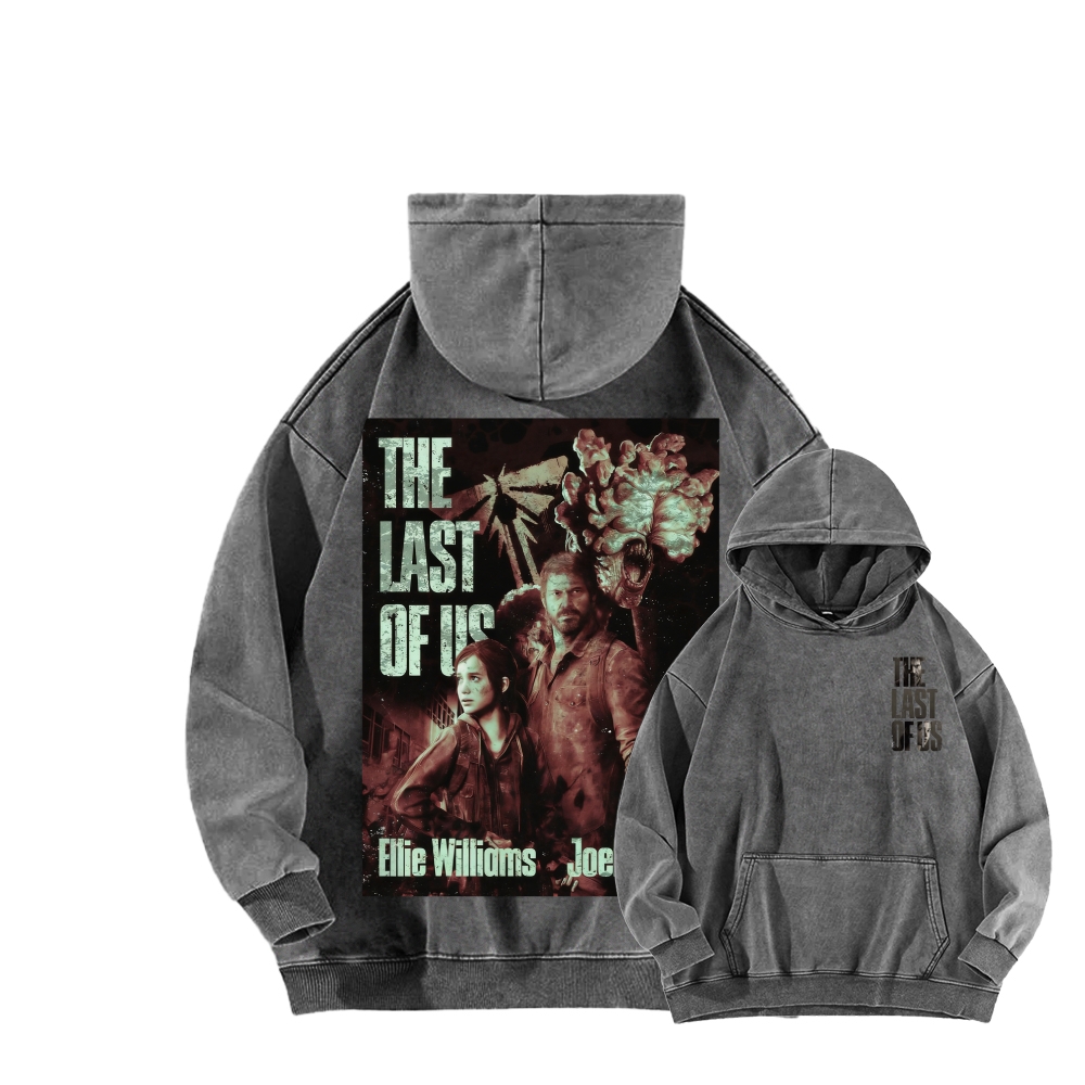 The Last of Us Unisex Washed Hoodie 2602014021