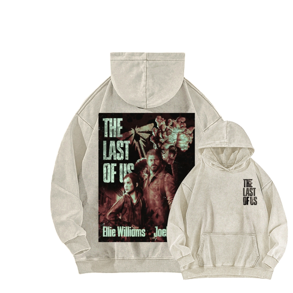 The Last of Us Unisex Washed Hoodie 2602014021