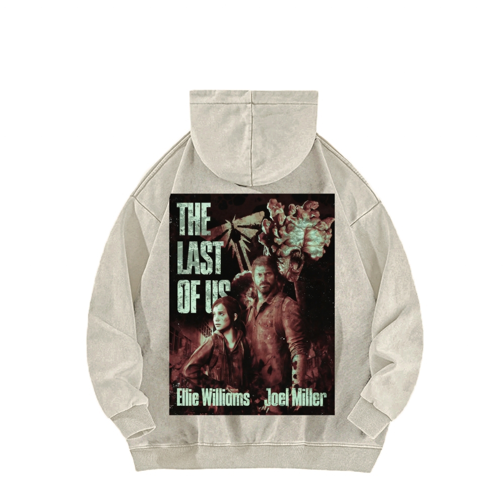 The Last of Us Unisex Washed Hoodie 2602014021