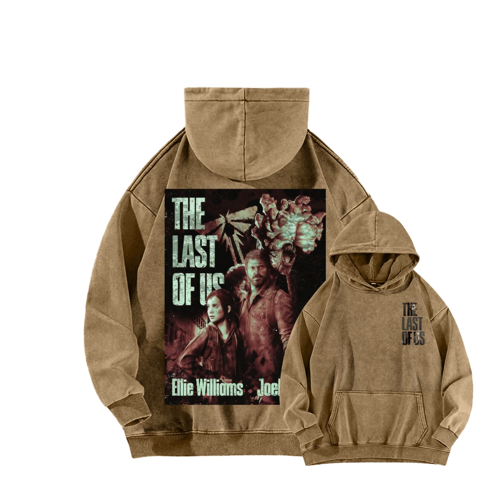 The Last of Us Unisex Washed Hoodie 2602014021