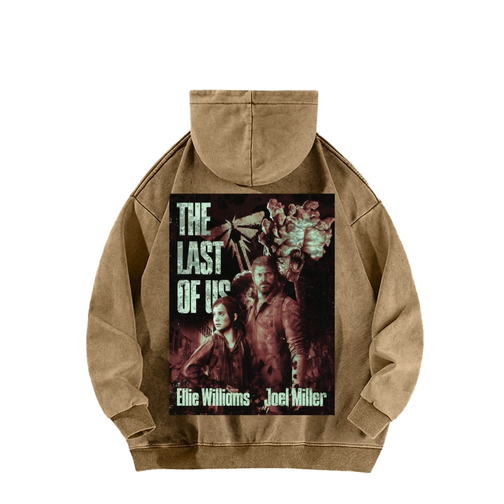 The Last of Us Unisex Washed Hoodie 2602014021