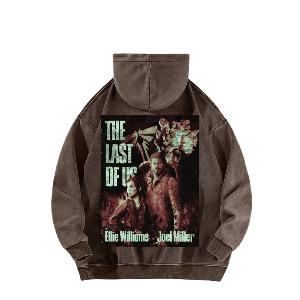 The Last of Us Unisex Washed Hoodie 2602014021