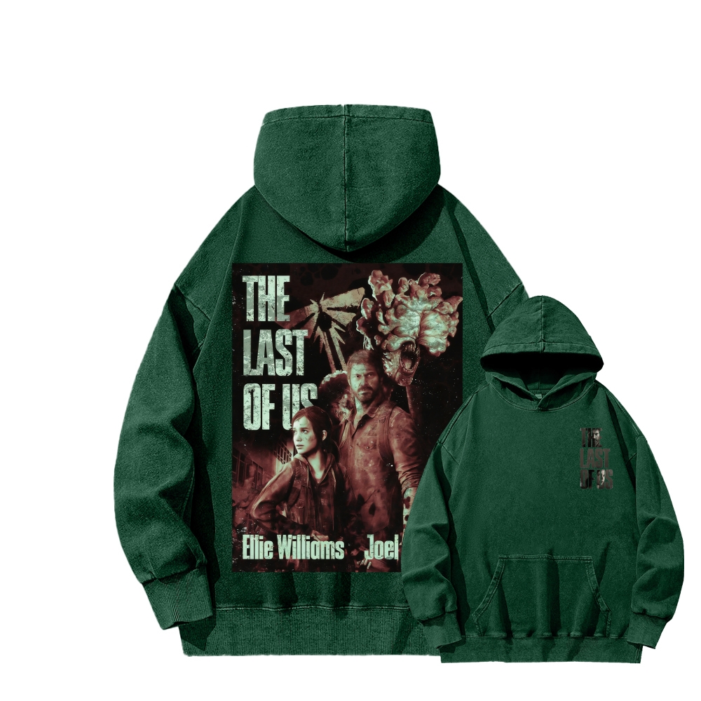 The Last of Us Unisex Washed Hoodie 2602014021