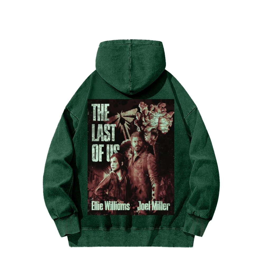 The Last of Us Unisex Washed Hoodie 2602014021