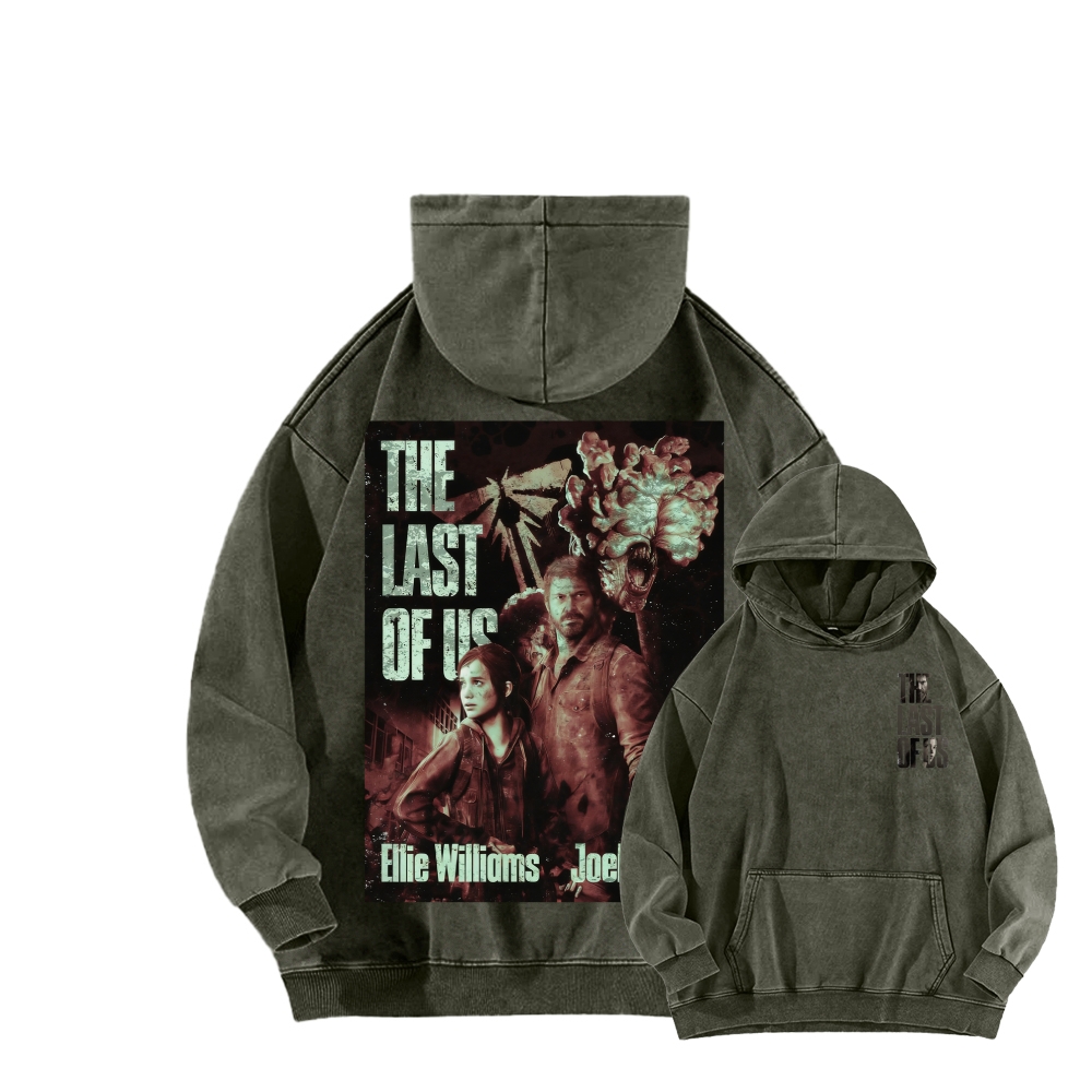 The Last of Us Unisex Washed Hoodie 2602014021