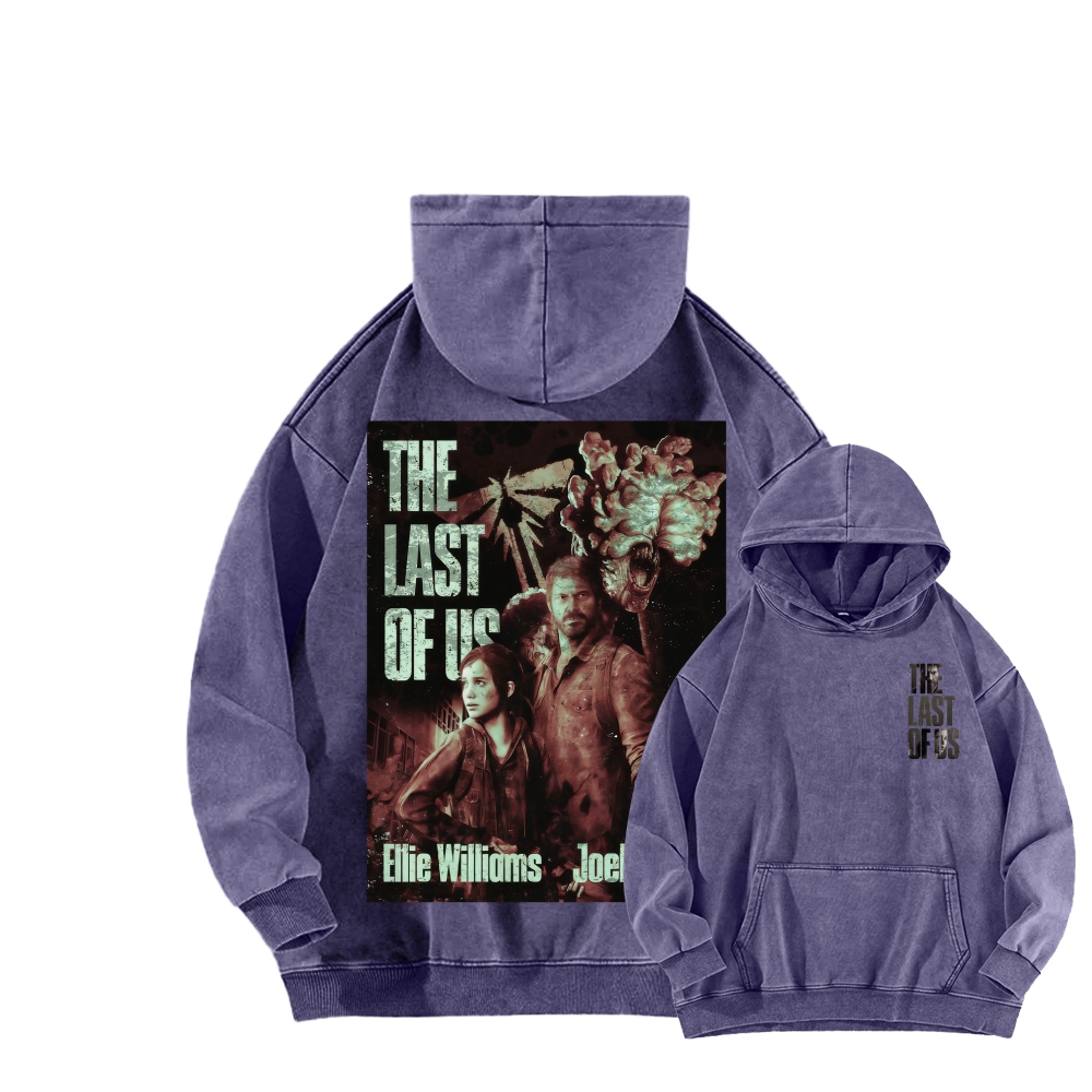 The Last of Us Unisex Washed Hoodie 2602014021