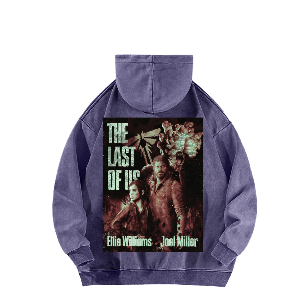 The Last of Us Unisex Washed Hoodie 2602014021