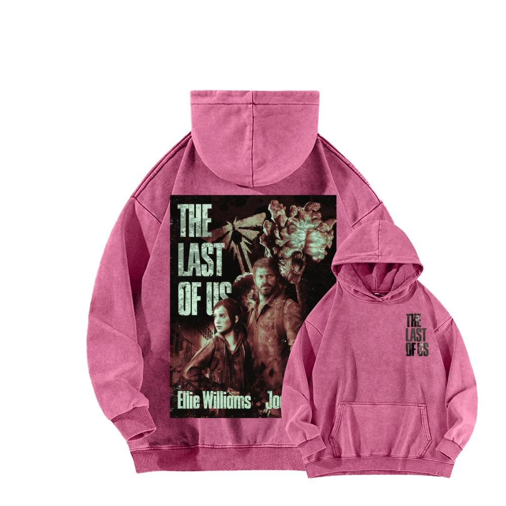 The Last of Us Unisex Washed Hoodie 2602014021