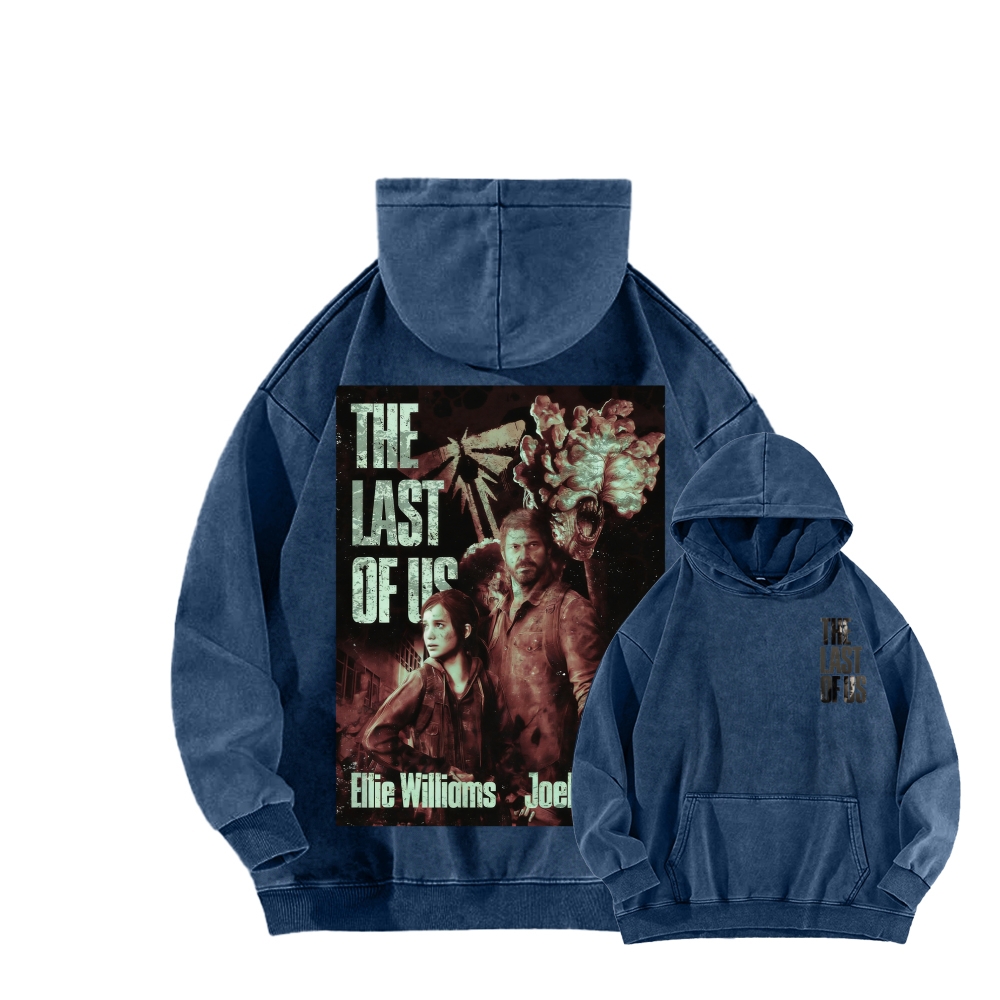 The Last of Us Unisex Washed Hoodie 2602014021