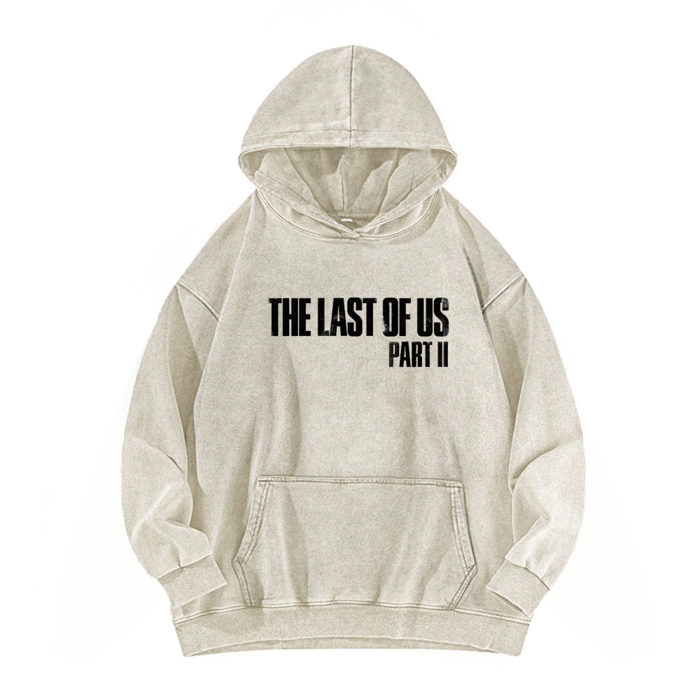 The Last of Us Unisex Washed Hoodie 2602014099