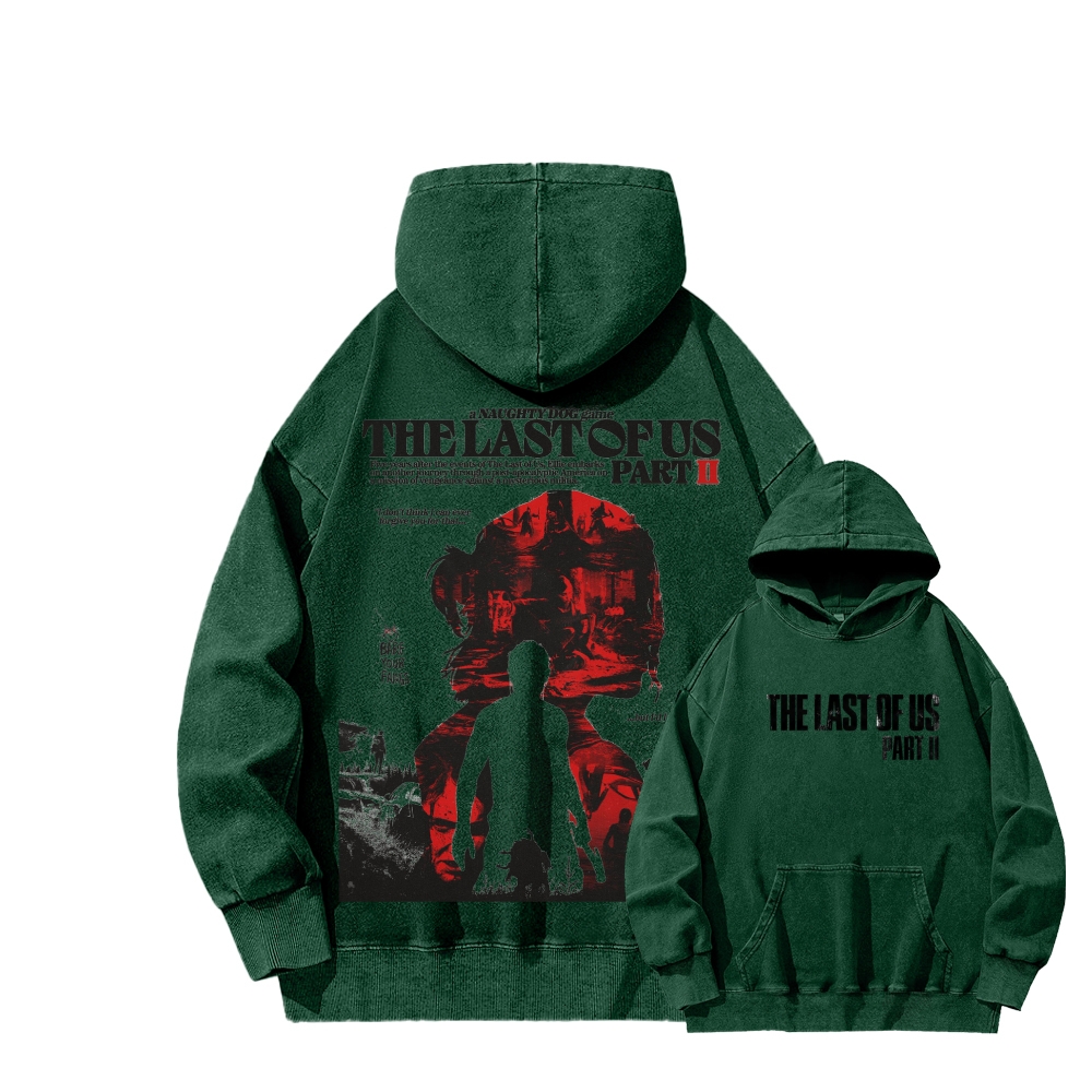 The Last of Us Unisex Washed Hoodie 2602014099