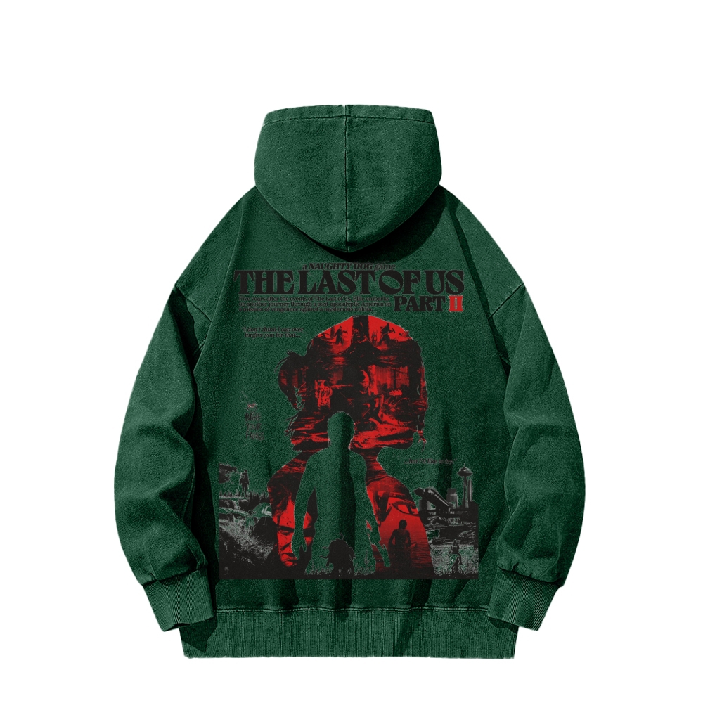 The Last of Us Unisex Washed Hoodie 2602014099