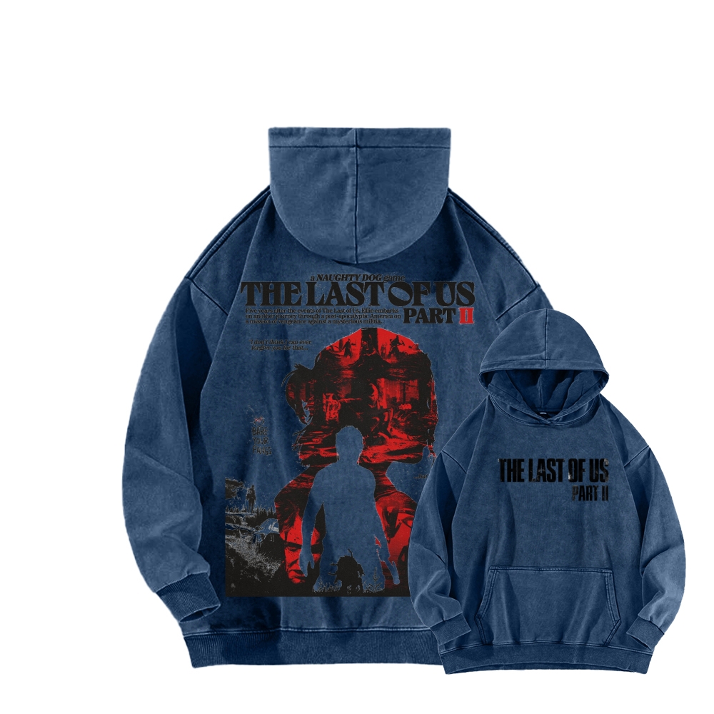 The Last of Us Unisex Washed Hoodie 2602014099
