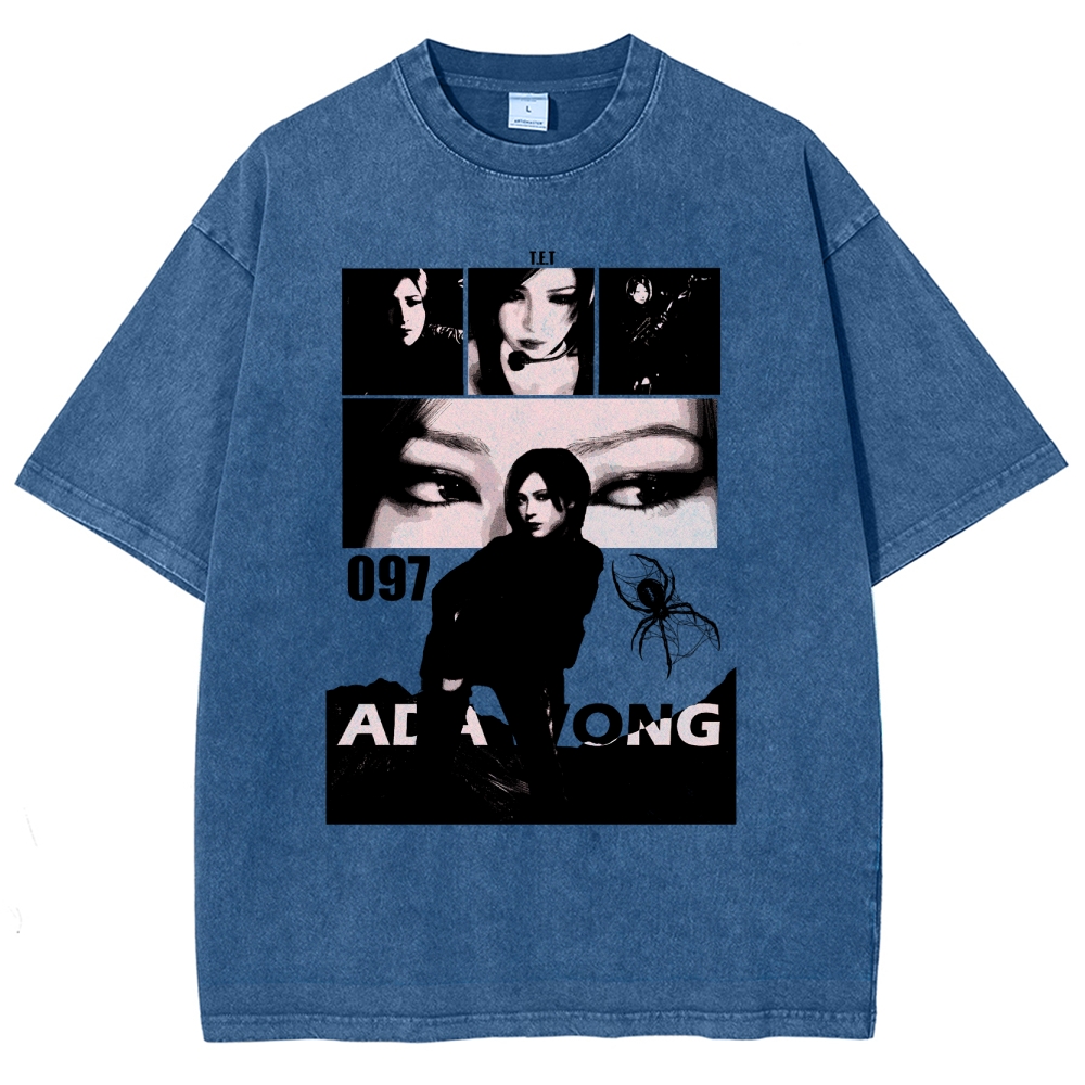 Resident Evil Unisex Fit Washed T-Shirt 2602014378