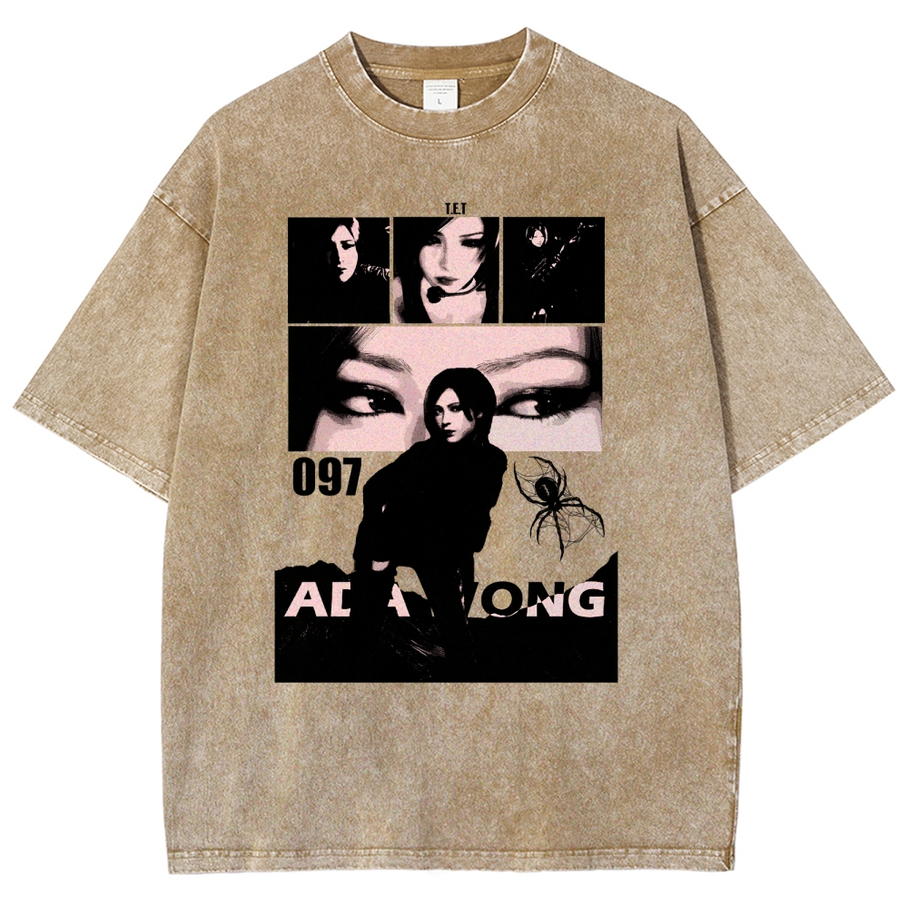 Resident Evil Unisex Fit Washed T-Shirt 2602014378