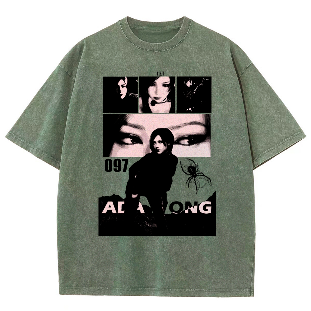 Resident Evil Unisex Fit Washed T-Shirt 2602014378