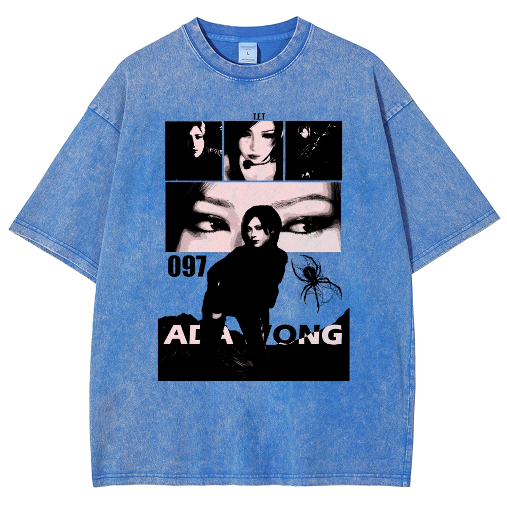 Resident Evil Unisex Fit Washed T-Shirt 2602014378