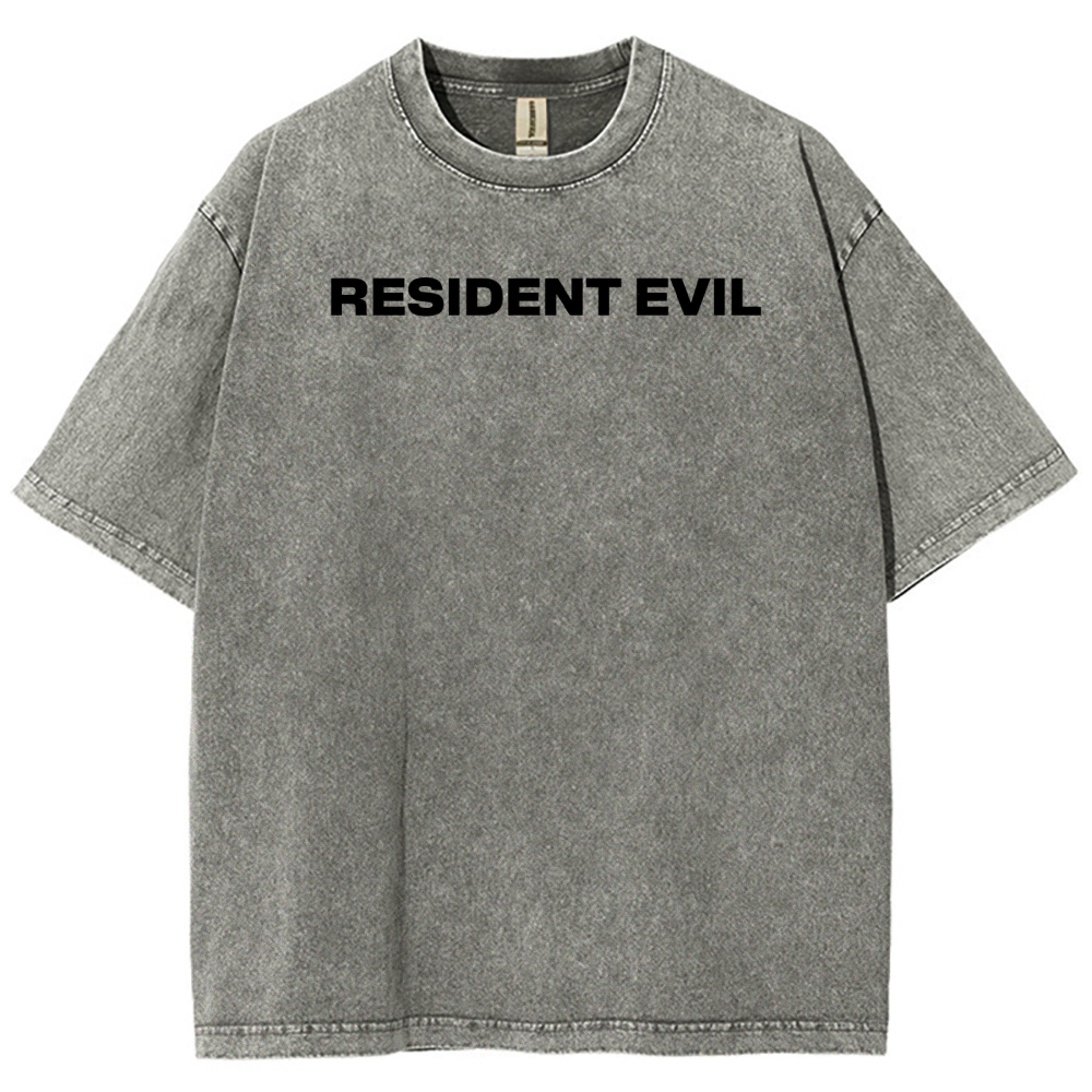 Resident Evil Unisex Fit Washed T-Shirt 2602014387