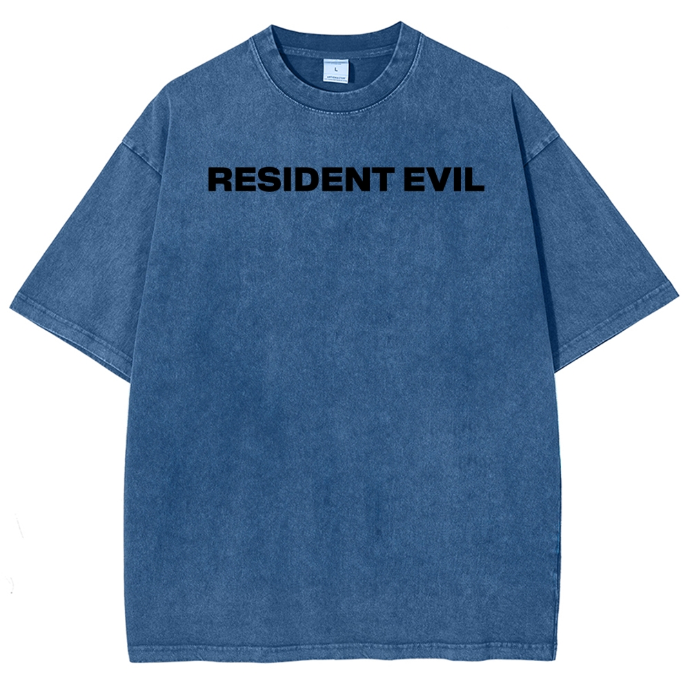 Resident Evil Unisex Fit Washed T-Shirt 2602014387