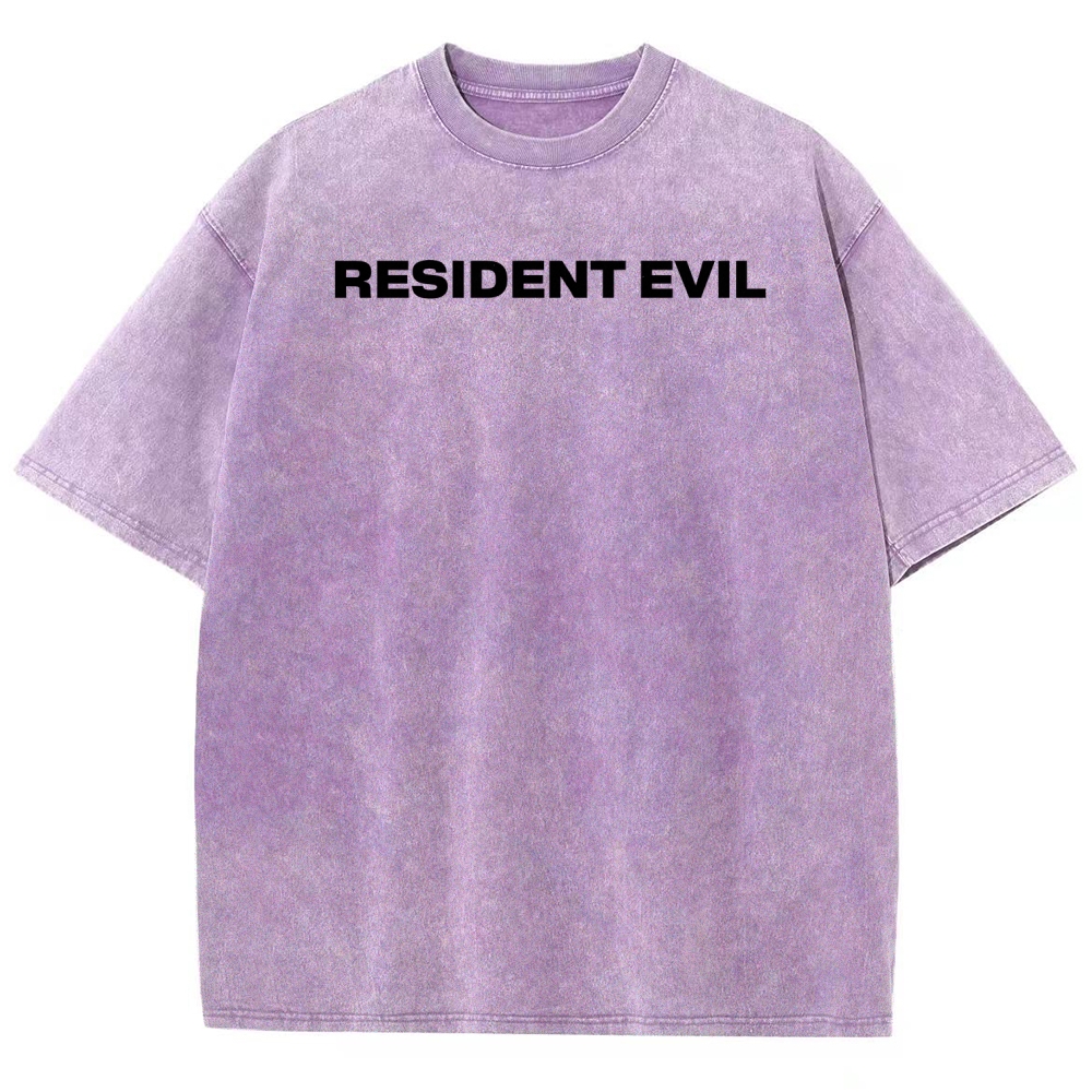 Resident Evil Unisex Fit Washed T-Shirt 2602014387
