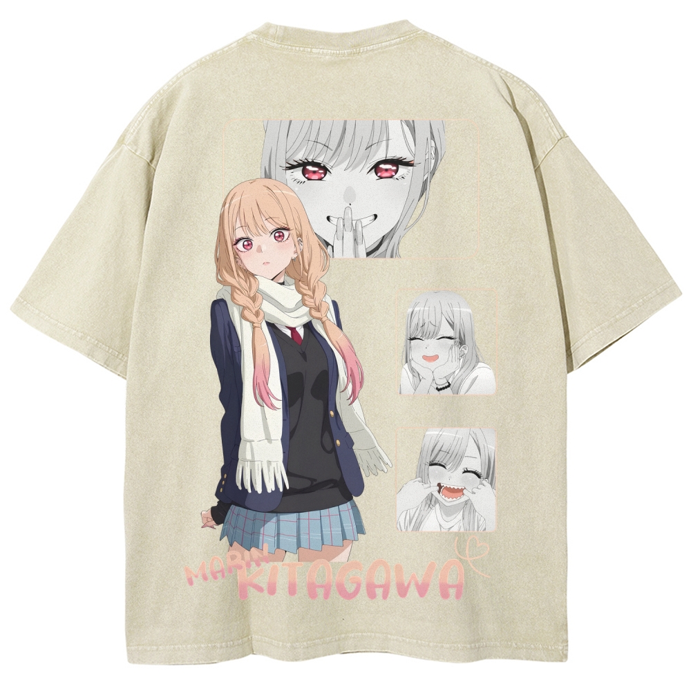 My Dress-Up Darling Unisex Fit Washed T-Shirt 2603000330