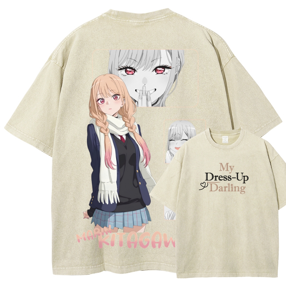 My Dress-Up Darling Unisex Fit Washed T-Shirt 2603000330