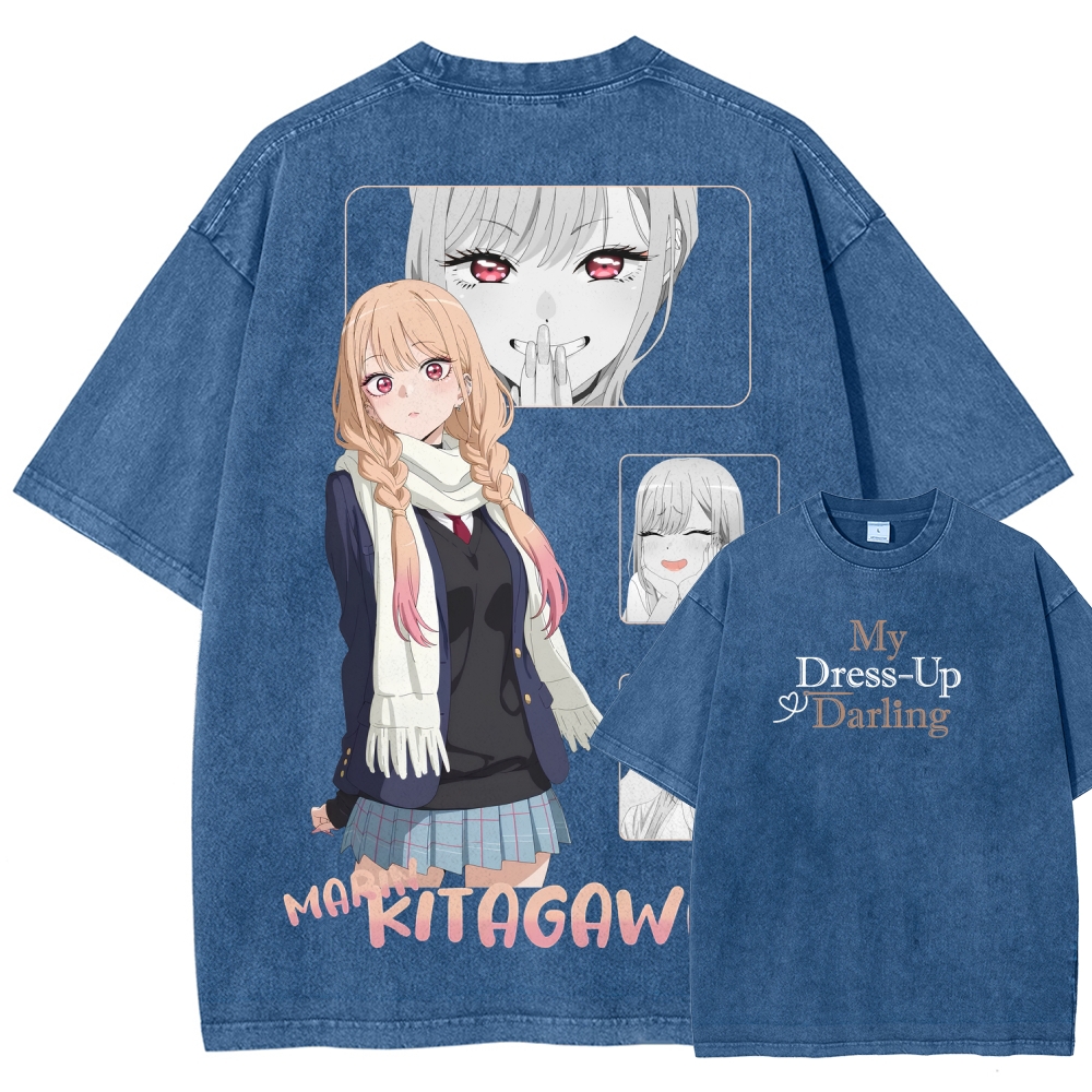My Dress-Up Darling Unisex Fit Washed T-Shirt 2603000330