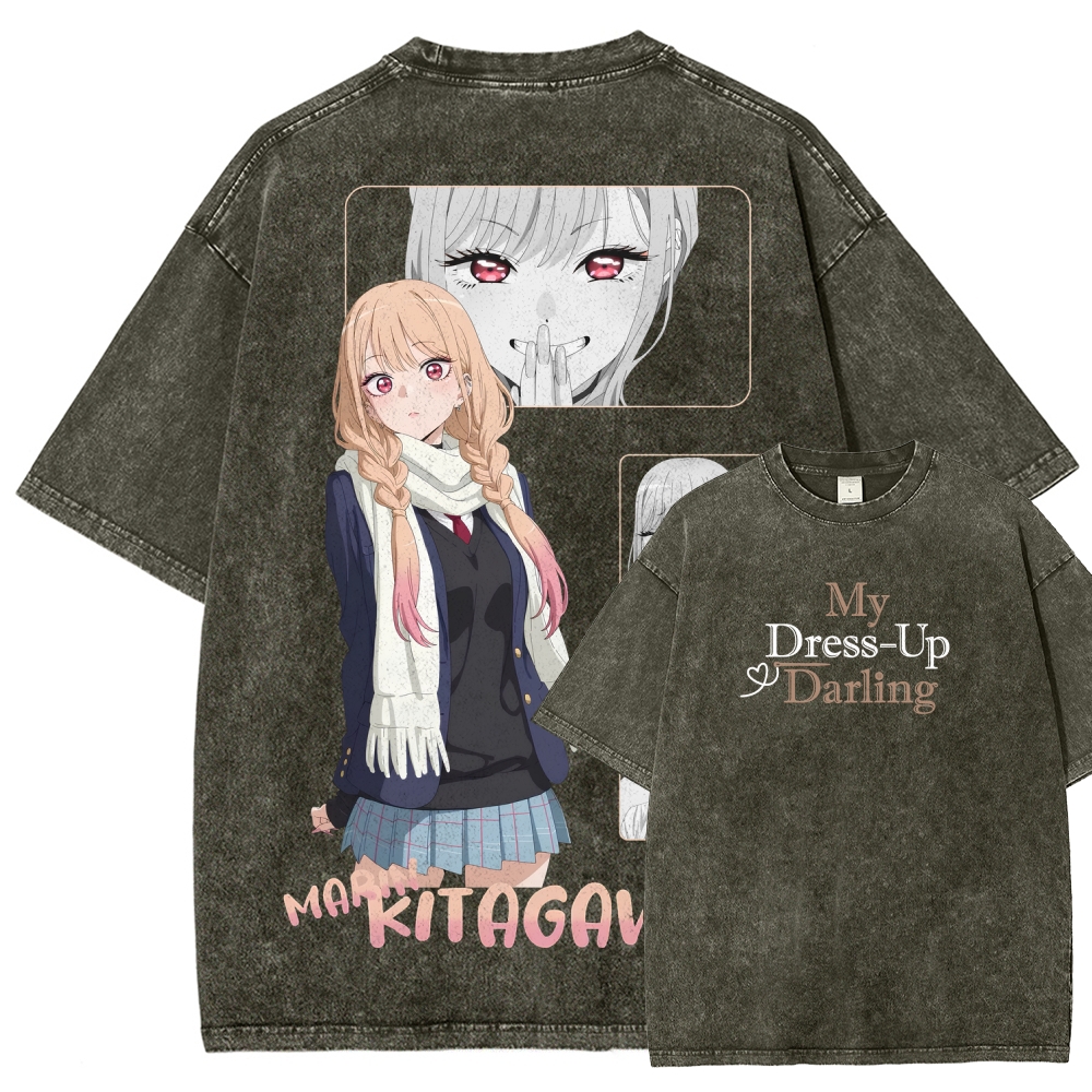 My Dress-Up Darling Unisex Fit Washed T-Shirt 2603000330