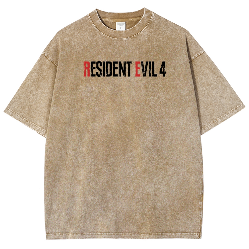 Resident Evil Unisex Fit Washed T-Shirt 2603000559