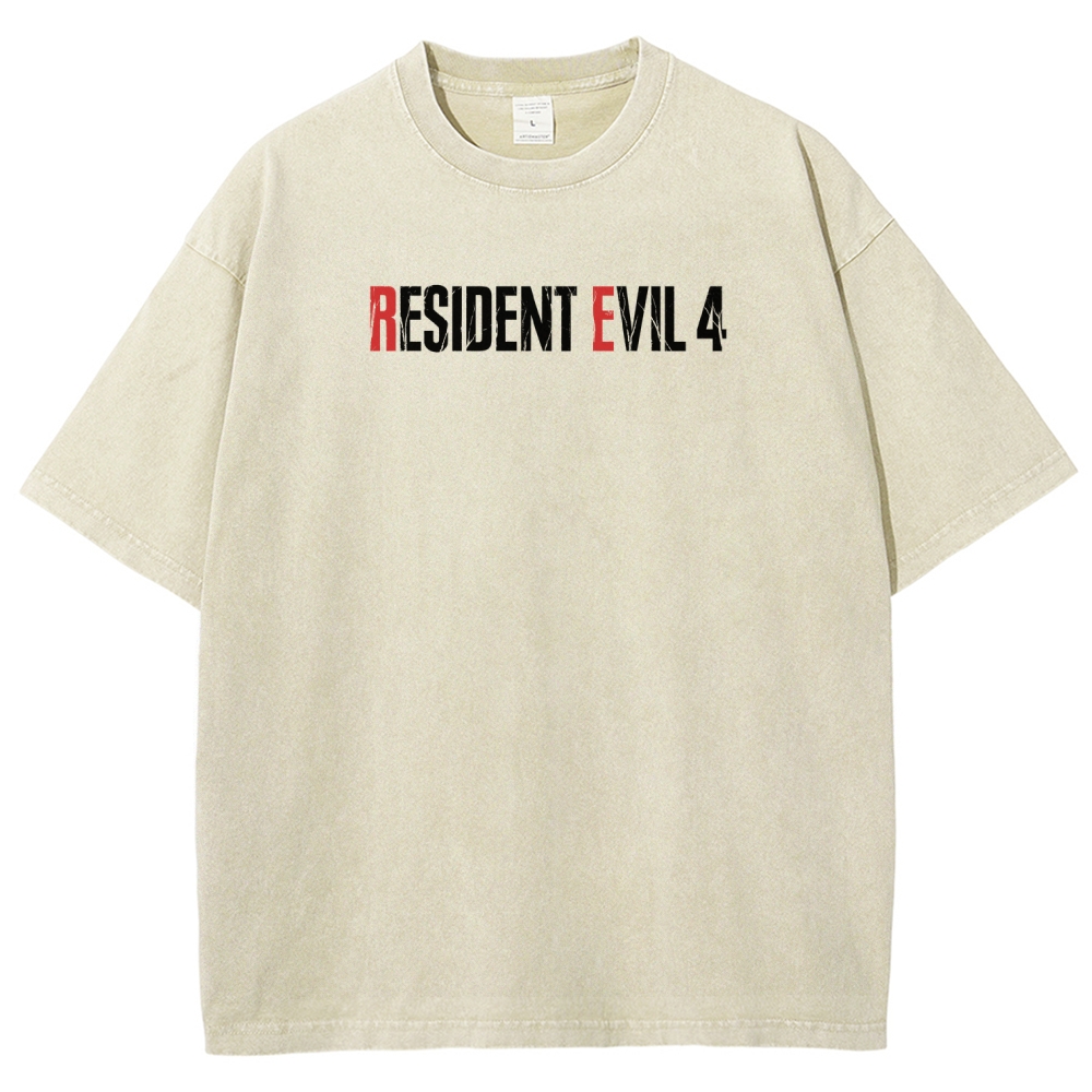 Resident Evil Unisex Fit Washed T-Shirt 2603000559
