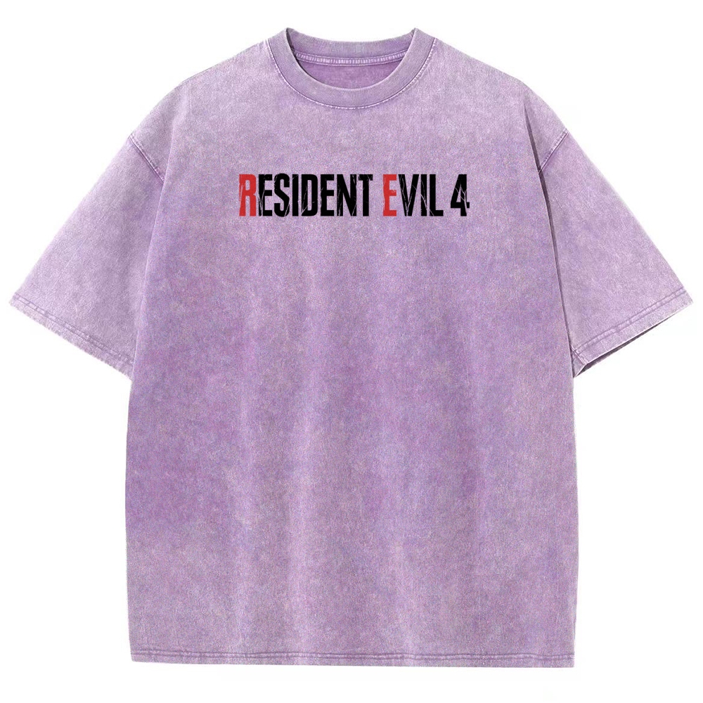 Resident Evil Unisex Fit Washed T-Shirt 2603000559