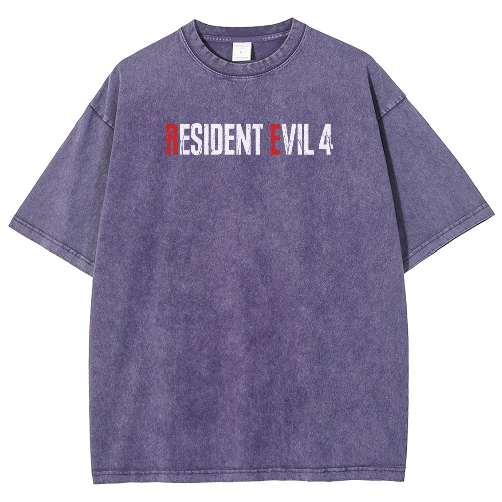 Resident Evil Unisex Fit Washed T-Shirt 2603000559