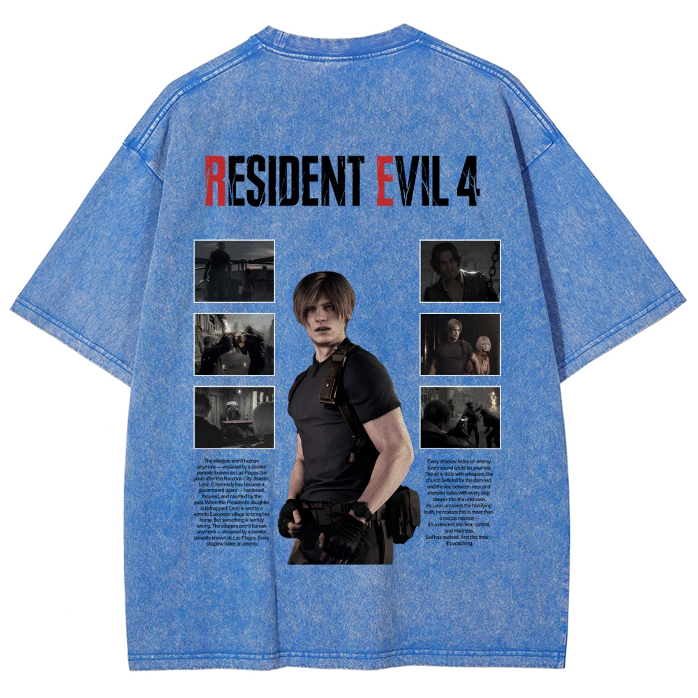Resident Evil Unisex Fit Washed T-Shirt 2603000559