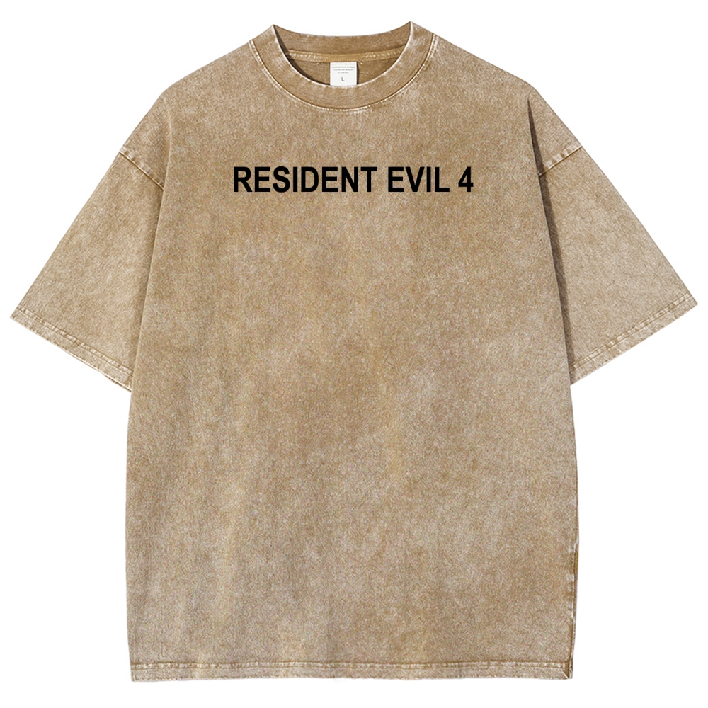 Resident Evil Unisex Fit Washed T-Shirt 2603000576