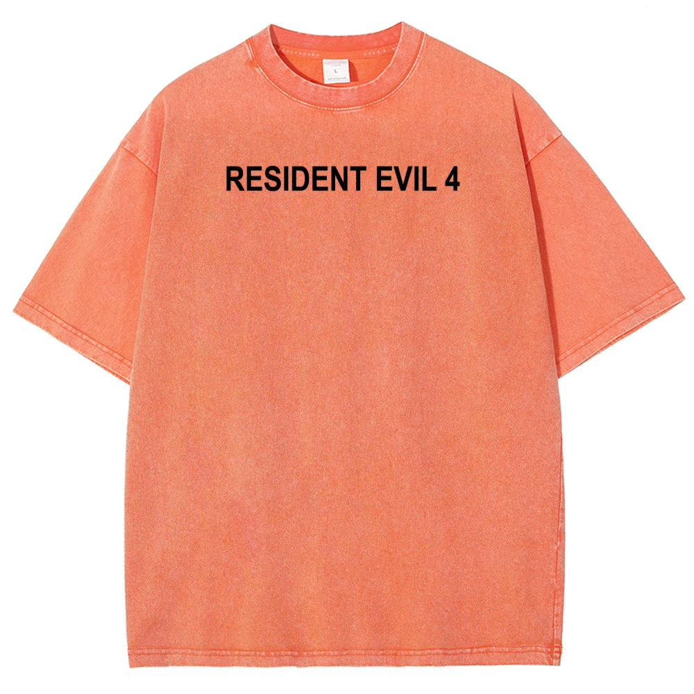 Resident Evil Unisex Fit Washed T-Shirt 2603000576