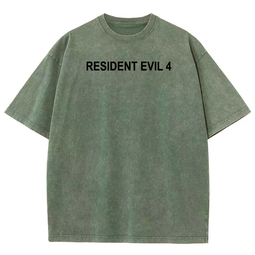 Resident Evil Unisex Fit Washed T-Shirt 2603000576