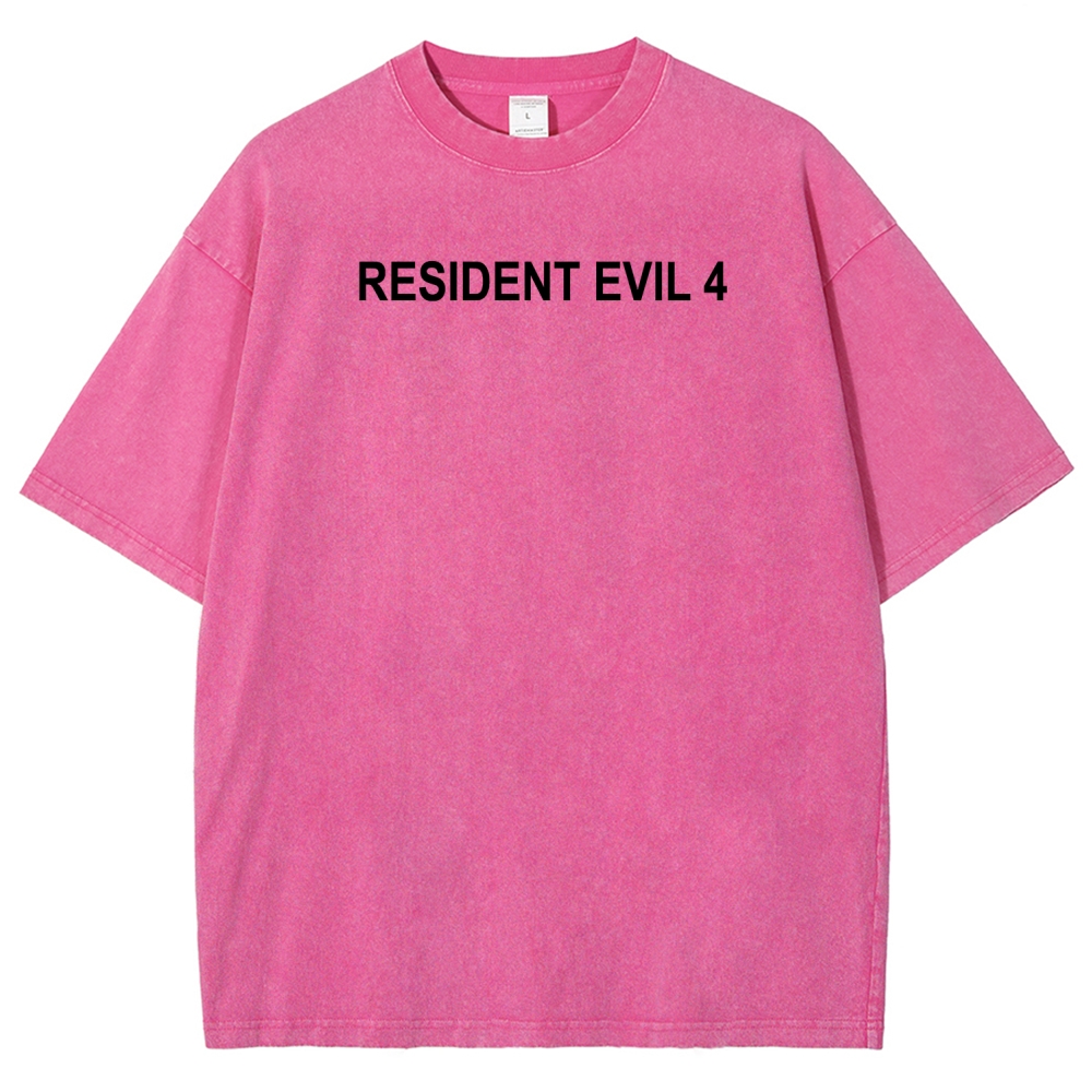 Resident Evil Unisex Fit Washed T-Shirt 2603000576