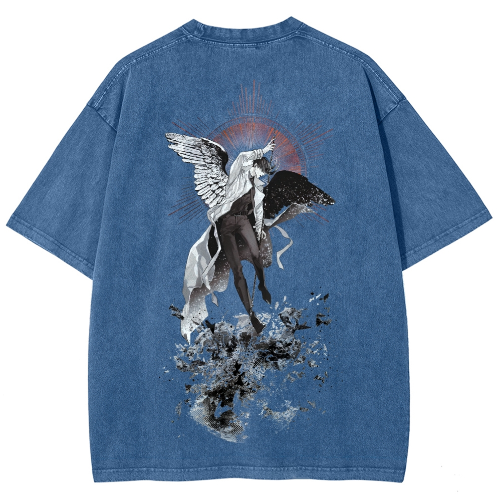 Omniscient Reader's Viewpoint Unisex Fit Washed T-Shirt 2603001384