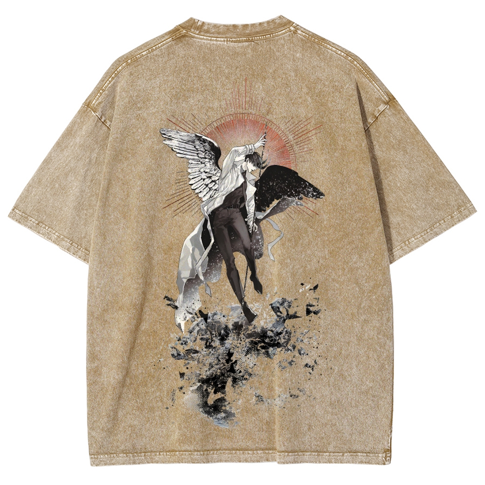 Omniscient Reader's Viewpoint Unisex Fit Washed T-Shirt 2603001384