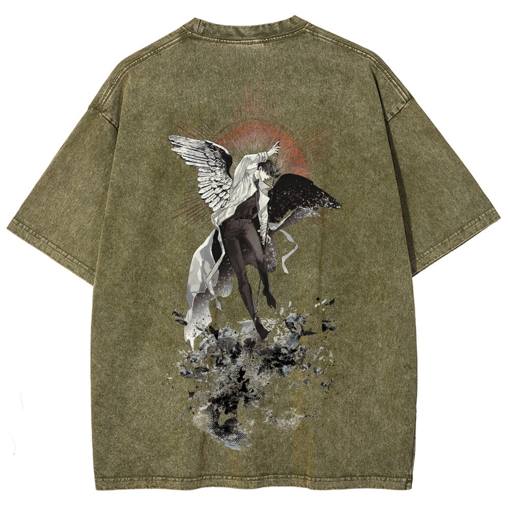 Omniscient Reader's Viewpoint Unisex Fit Washed T-Shirt 2603001384