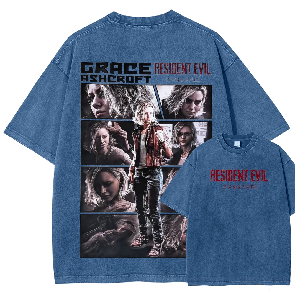 Resident Evil Unisex Fit Washed T-Shirt 2603001681
